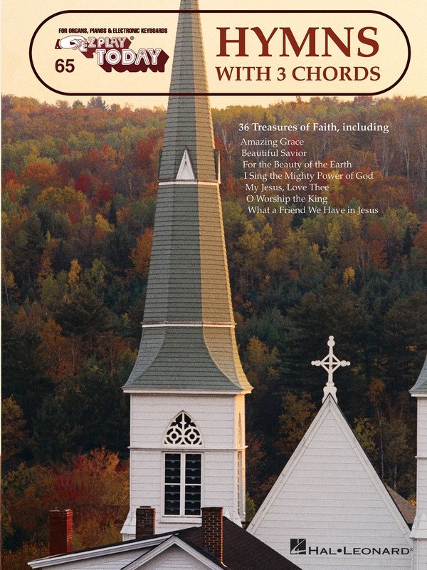 Hymns with 3 Chords — E-Z Play Today No. 65 (Hal Leonard)