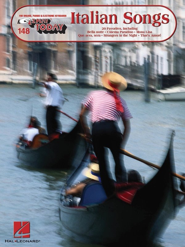 Italian Songs Ez Play 148 (Hal Leonard)