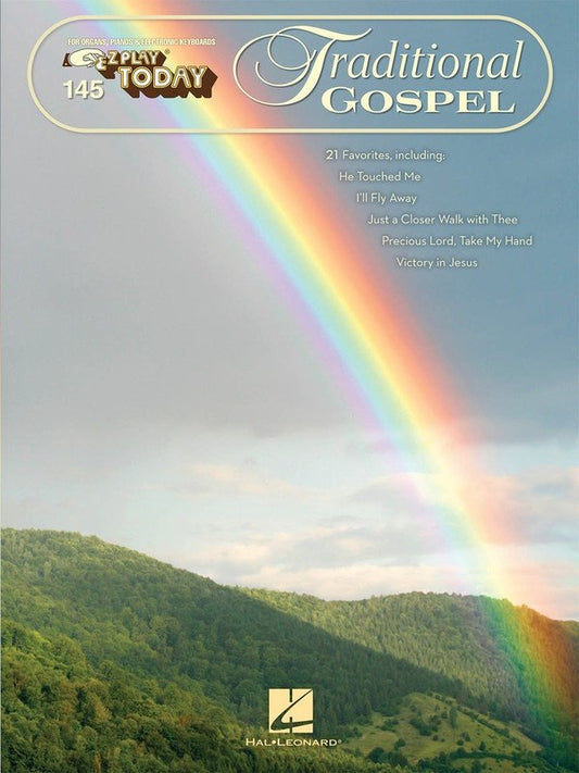 Traditional Gospel Ez Play 145 (Hal Leonard)