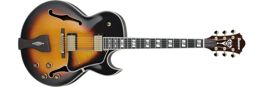 Ibanez LGB30 George Benson Signature Hollowbody Guitar Yellow Sunburst