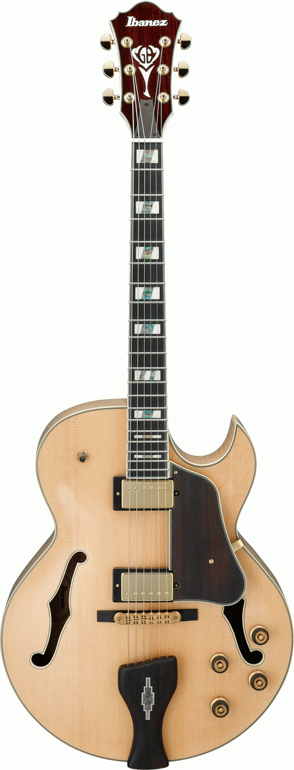 Ibanez LGB30 NT George Benson Electric Guitar W/Case (Natural)