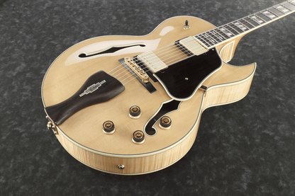Ibanez LGB30 NT George Benson Electric Guitar W/Case (Natural) — view 2