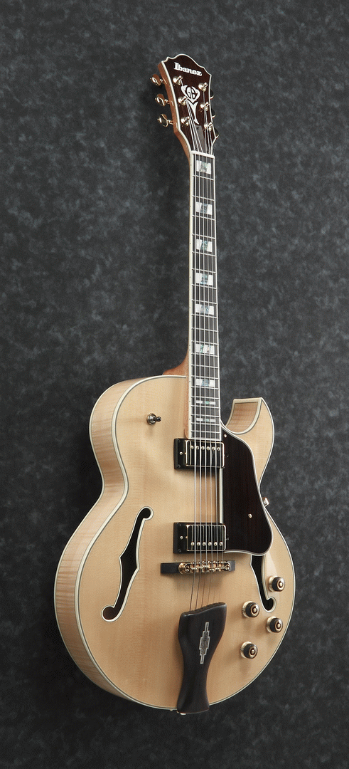 Ibanez LGB30 NT George Benson Electric Guitar W/Case (Natural) — view 4