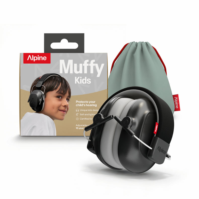 Alpine Muffy Kids Earmuffs Black — view 3