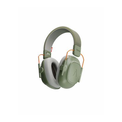 Alpine Muffy Kids Earmuffs Green for Hearing Protection and Focus