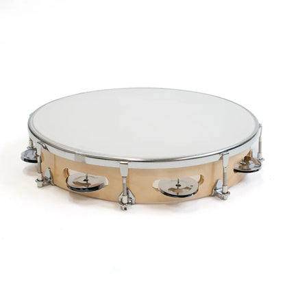 Tunable 10" Plastic Tambourine with 7 Jingles — view 2