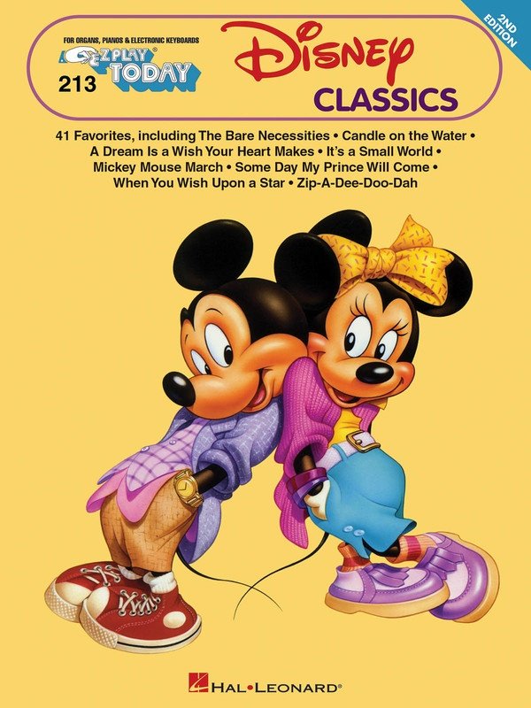 Disney Classics 2Nd Edition Ez Play 213 (Hal Leonard)