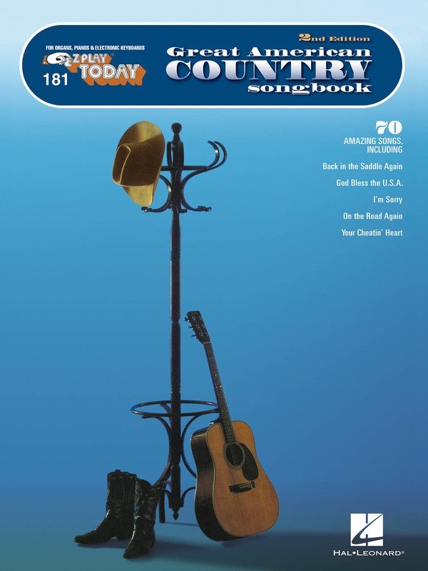 Great American Country Songbook — 2nd Edition, E-Z Play Today No. 181 (Hal Leonard)