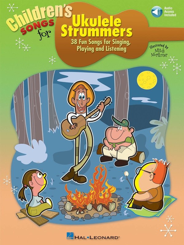 Children's Songs for Ukulele Strummers — Book/Online Audio (Hal Leonard)