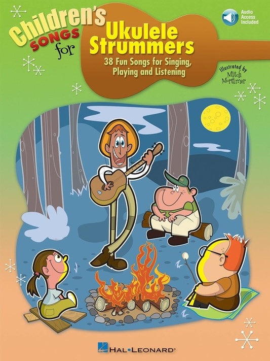 Children's Songs for Ukulele Strummers — Book/Online Audio (Hal Leonard)