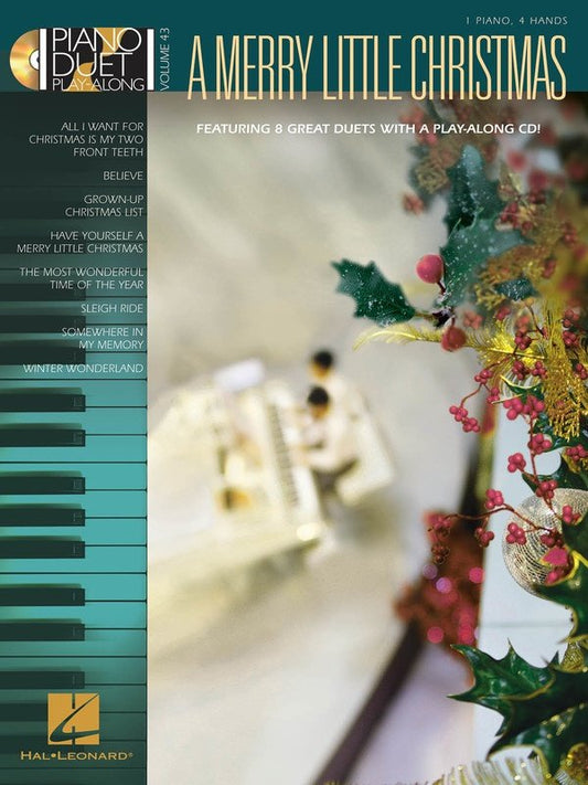 A Merry Little Christmas — Piano Duet Play-Along Vol. 43 (Hal Leonard)