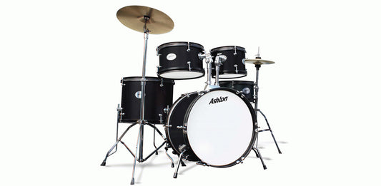 Ashton Joeydrum Black Junior Drumkit