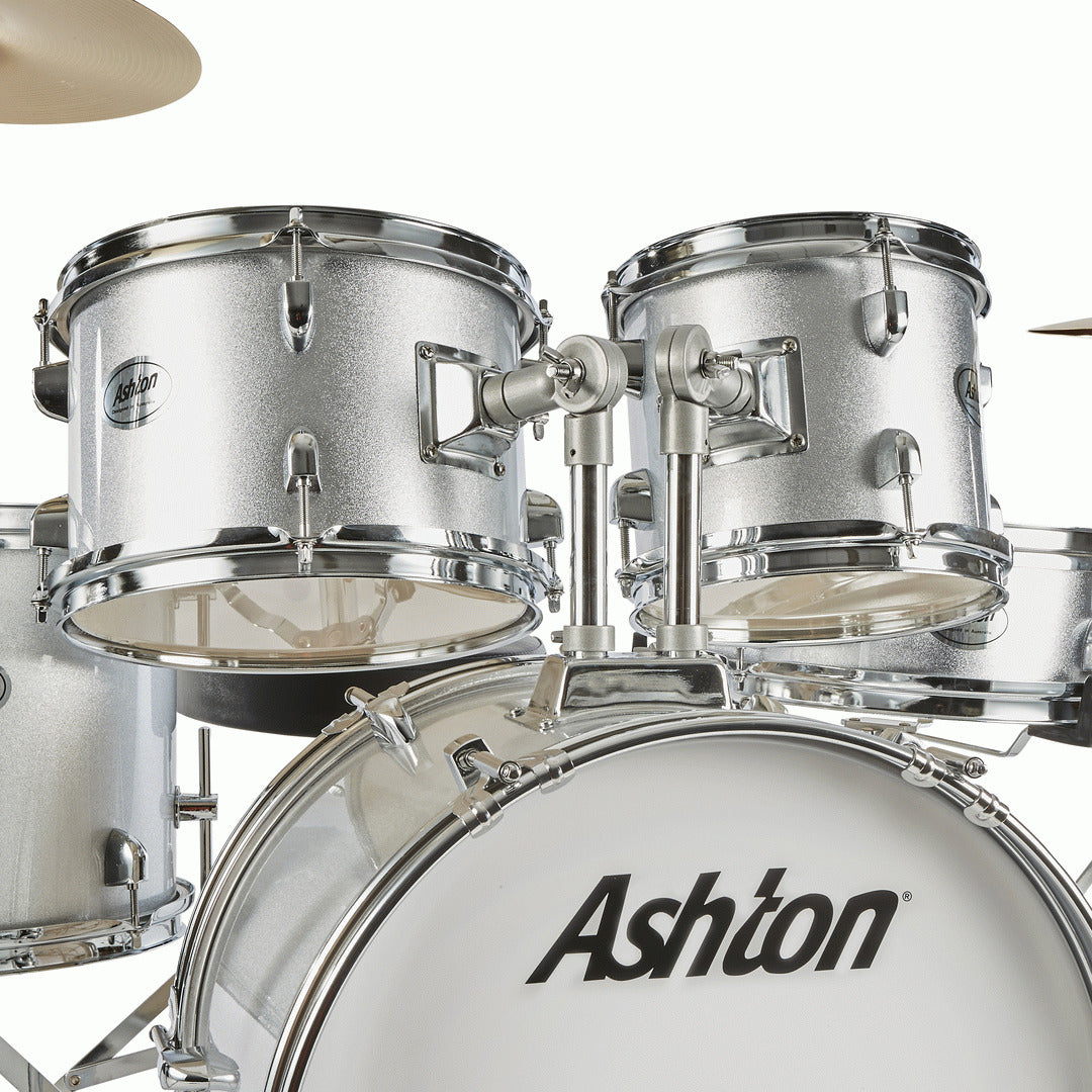 Ashton Joeydrum Silver Junior Drumkit — view 2