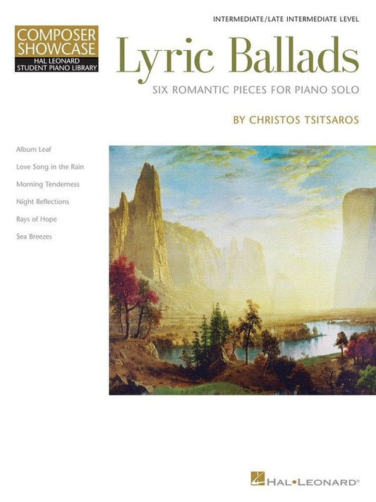 Lyric Ballads — Piano Solos, Intermediate Level — HLSPL Composer Showcase (Hal Leonard)
