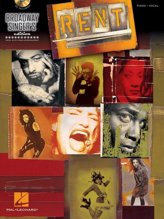 Rent — Broadway Singer's Edition — Book/CD (Hal Leonard)