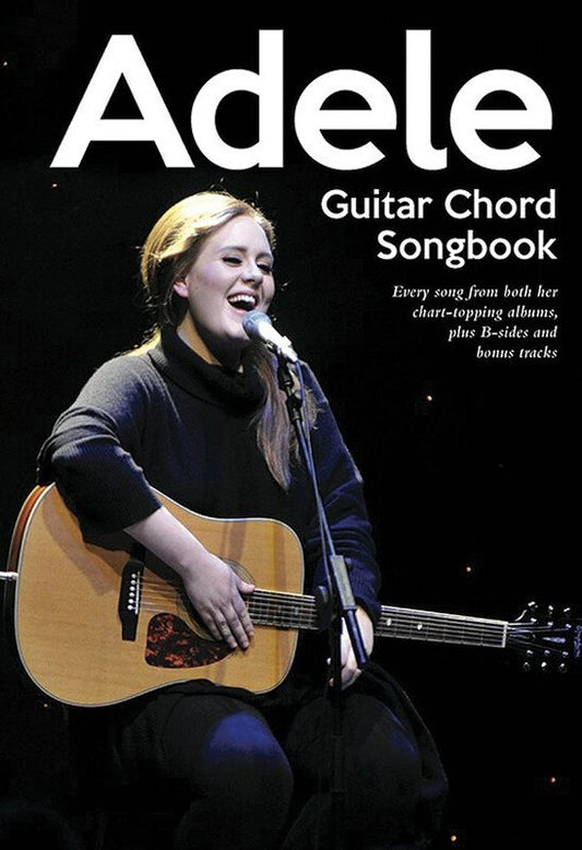 Adele — Guitar Chord Songbook — Lyrics & Chords (Hal Leonard)