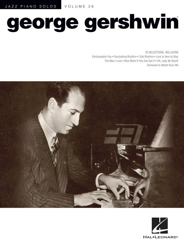 George Gershwin — Jazz Piano Solos Vol. 26 (Hal Leonard)