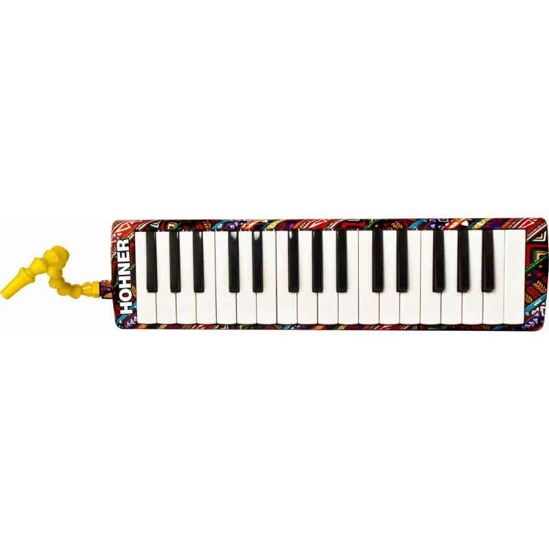 Hohner 9440/32 Airboard 32 Melodica with Aztec Pattern and Ergonomic Mouthpiece