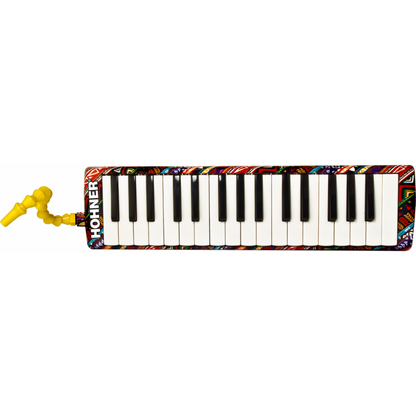 Hohner 9440/32 Airboard 32 Melodica with Aztec Pattern and Ergonomic Mouthpiece
