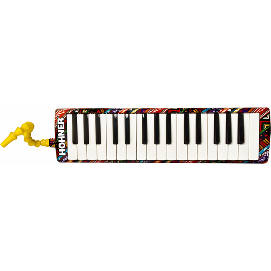 Hohner 9440/32 Airboard 32 Melodica with Aztec Pattern and Ergonomic Mouthpiece