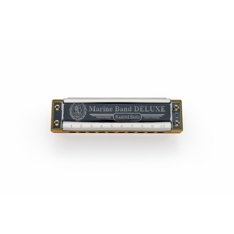 Hohner Deluxe Marine Band B Harmonica — view 2