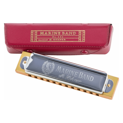 Hohner Marine Band 364/24 C-Major Harmonica — view 3
