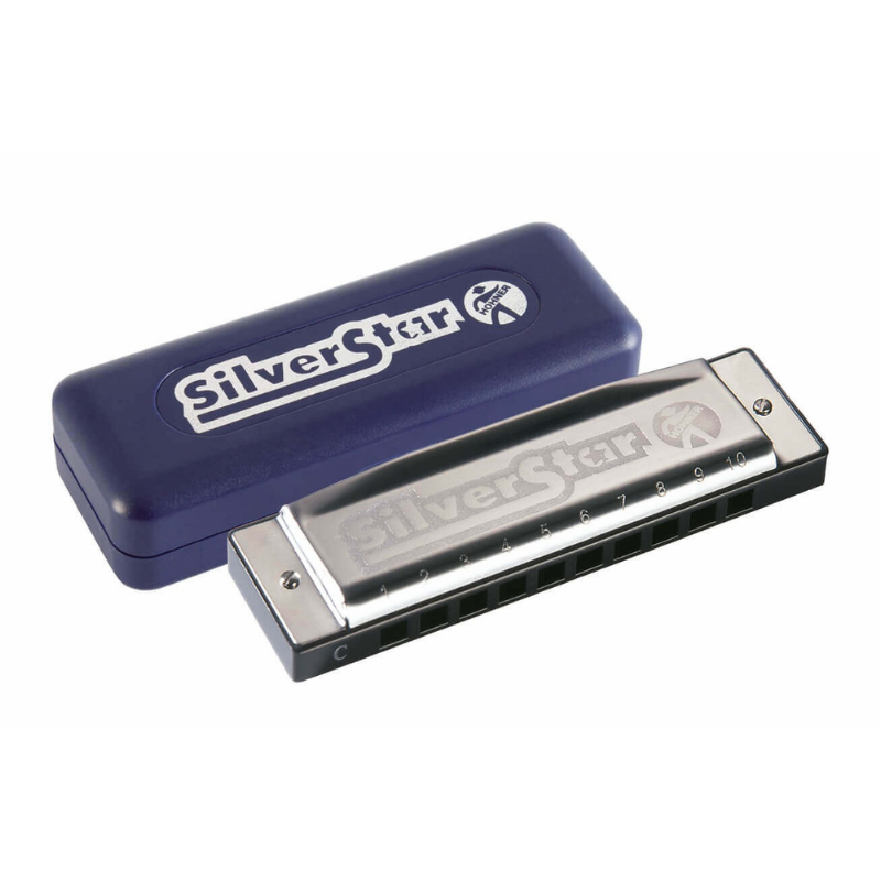 Hohner Silver Star Small Pack E Harmonica — view 3