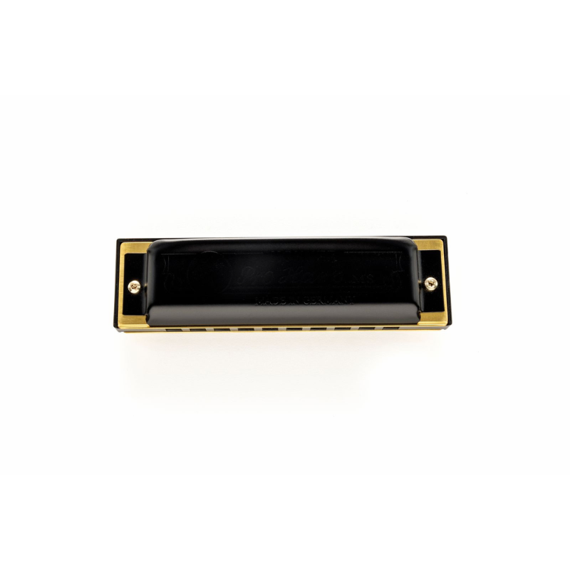 Hohner Pro Harp F-Major Harmonica - Rock Harp, Durable, Black Design, Suitable for Beginners and Advanced Players — view 5