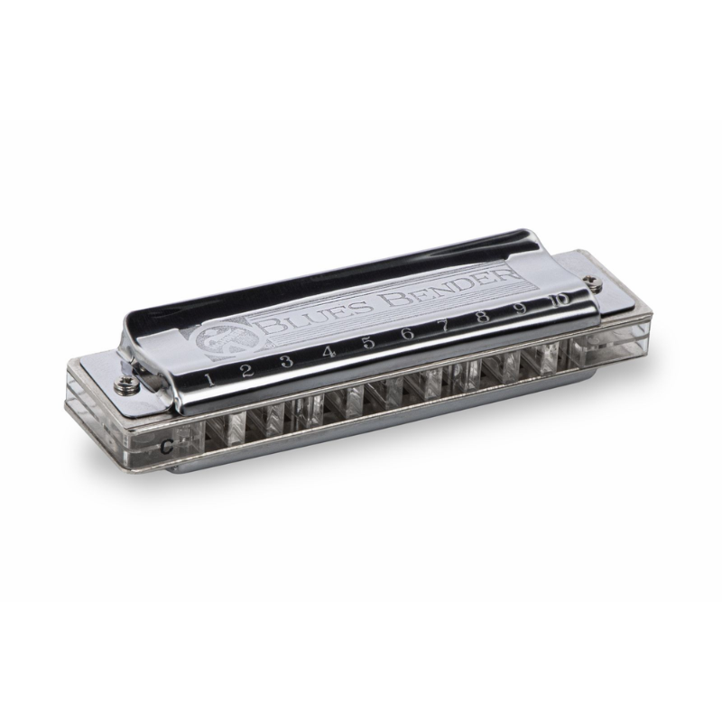 Hohner Blues Bender Harmonica with Clear Comb in E