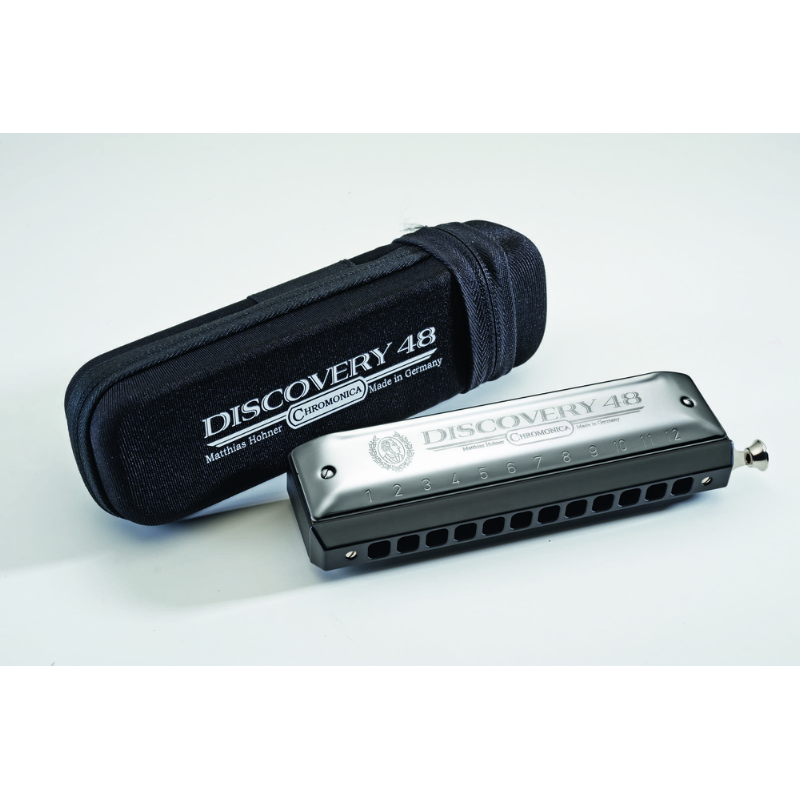 Hohner Discovery 48 Chromatic Harmonica for Beginners — view 3