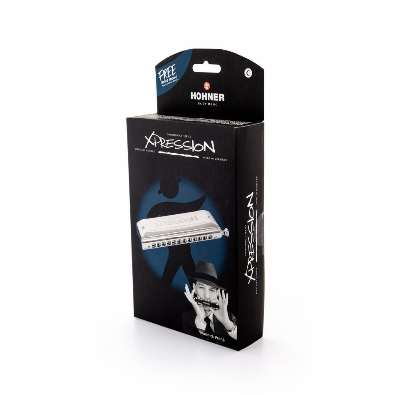 Hohner Xpression Chromonica Harmonica — view 2