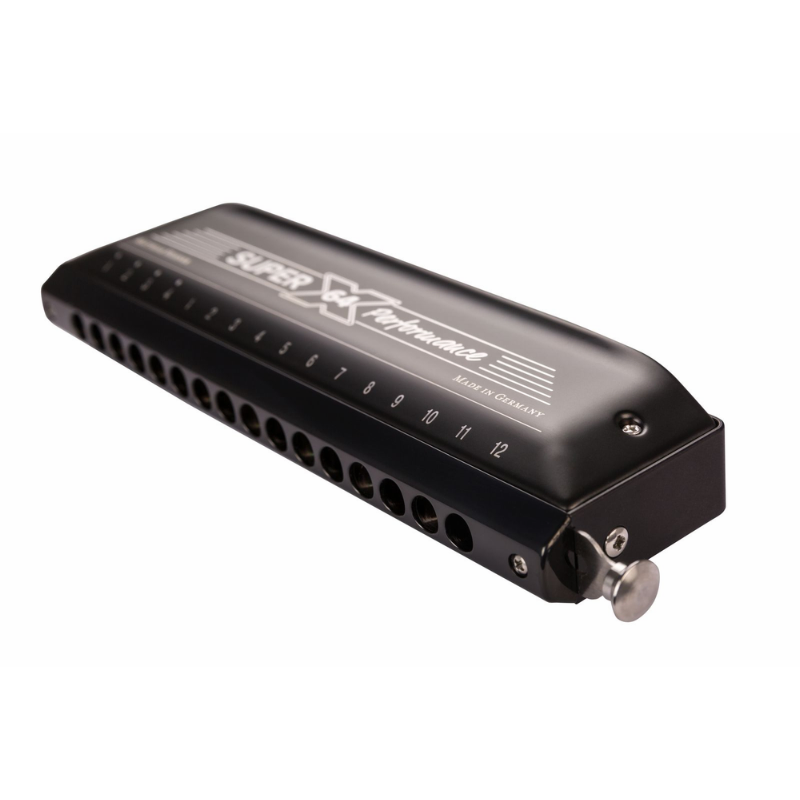 Hohner Super 64X Performance Harmonica with Double Thickness Reed Plates and VarioSpring System — view 3
