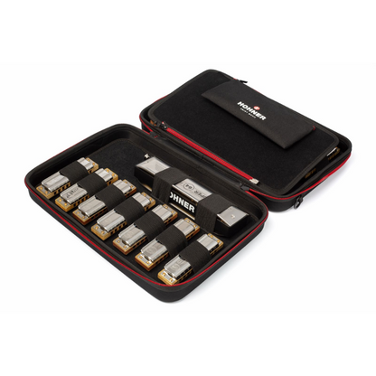 Hohner FlexCase L Harmonica Briefcase with Removable Tool Bag and Straps — view 3