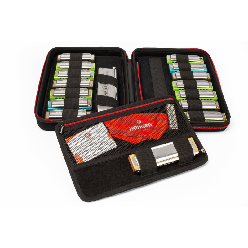 Hohner FlexCase L Harmonica Briefcase with Removable Tool Bag and Straps — view 4
