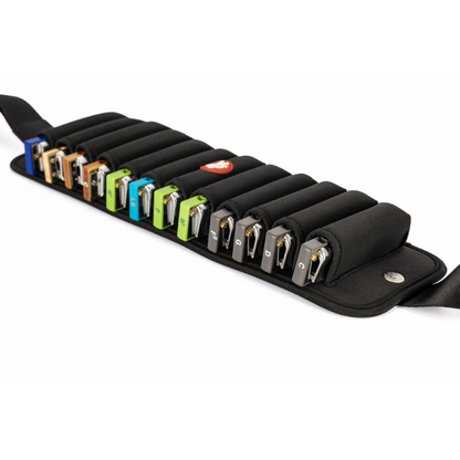 Hohner FlexBelt for Diatonic Harmonicas - Holds 12 Harmonicas, Adjustable and Comfortable — view 4