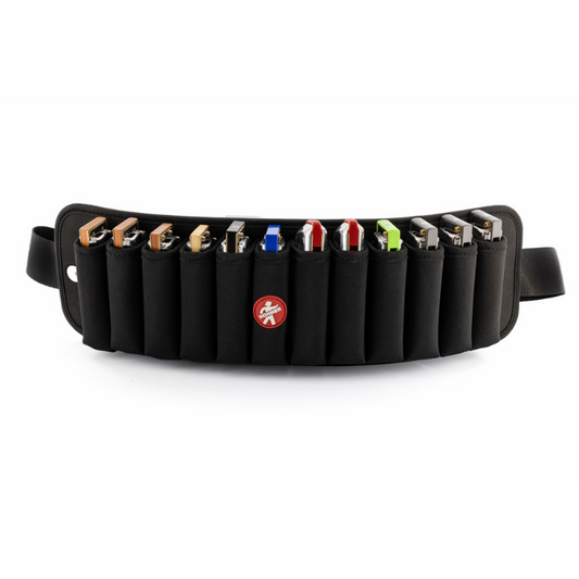 Hohner FlexBelt for Diatonic Harmonicas - Holds 12 Harmonicas, Adjustable and Comfortable