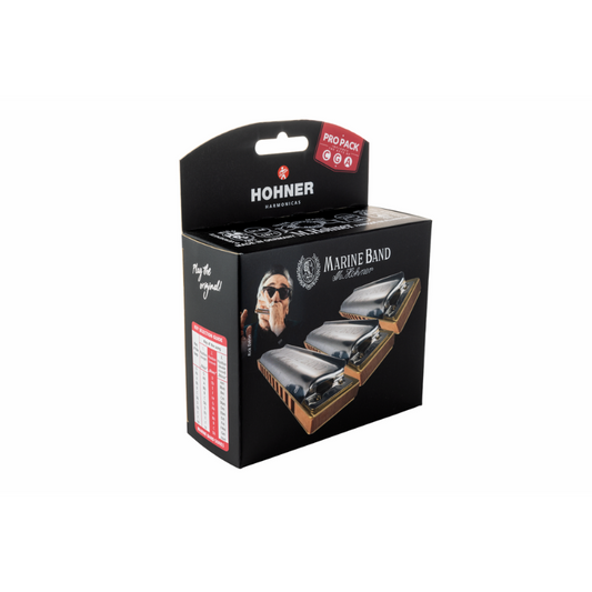 Hohner Marine Band 1896 ProPack C G A Major Harmonica
