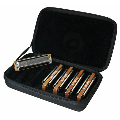 Hohner Marine Band 1896 Harmonica 5-Pack in C, D, E, G, A Major — view 4