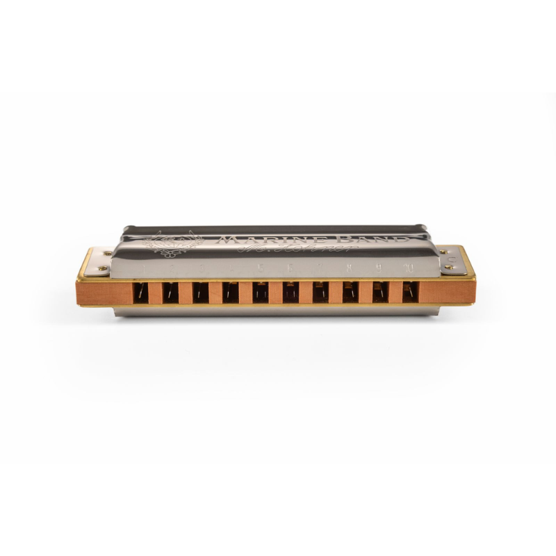 Hohner Marine Band 1896 F-Natural Minor Harmonica — view 2