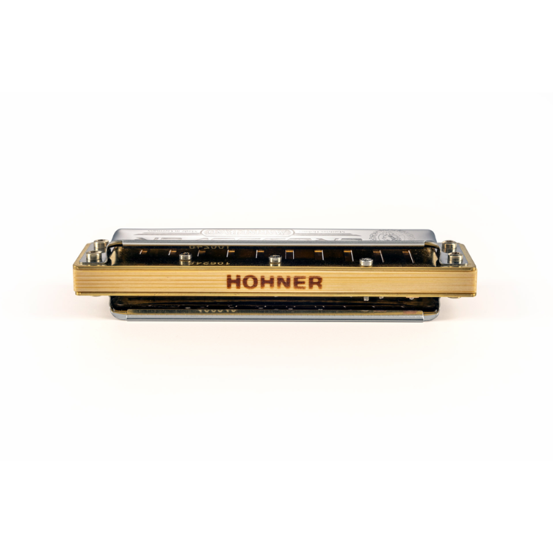 Hohner Marine Band Crossover E-Major Harmonica with Bamboo Comb — view 3