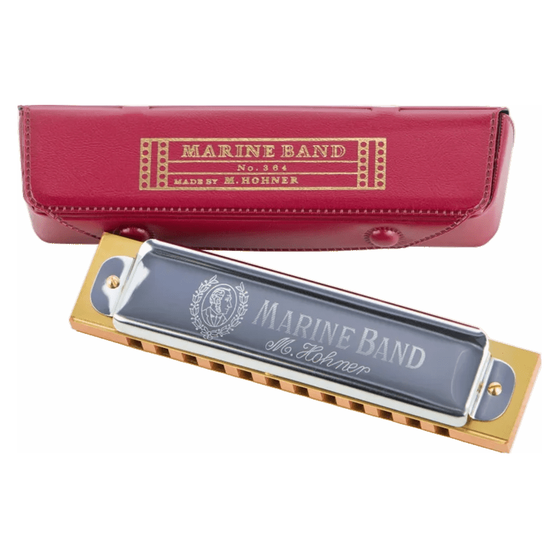 Hohner Marine Band 364/24 D-Major Harmonica — view 3