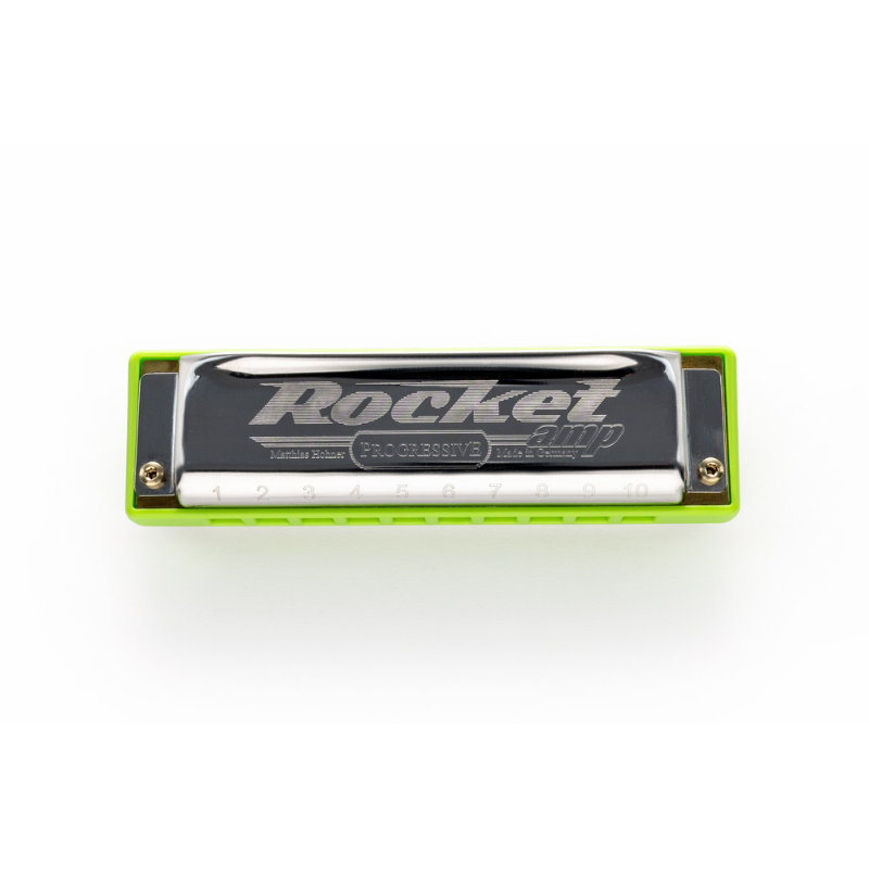 Hohner Rocket Amp F-Major Harmonica — view 5