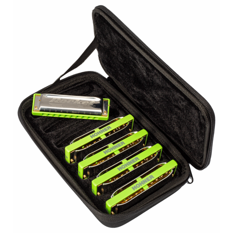 Hohner Rocket Amp 5-Pack C G A D Bb-Major Harmonica — view 4
