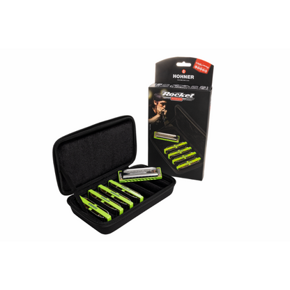 Hohner Rocket Amp 5-Pack C G A D Bb-Major Harmonica — view 2