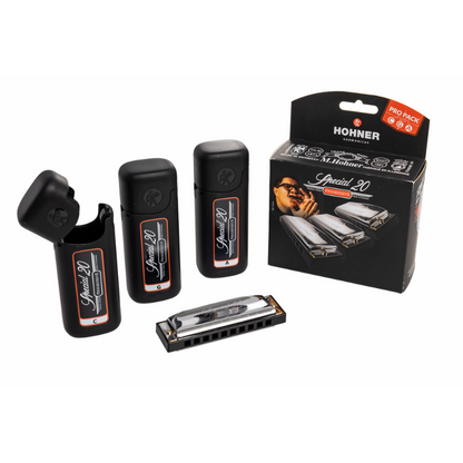 Hohner Special 20 ProPack Harmonica Set in C, G, A Major — view 2