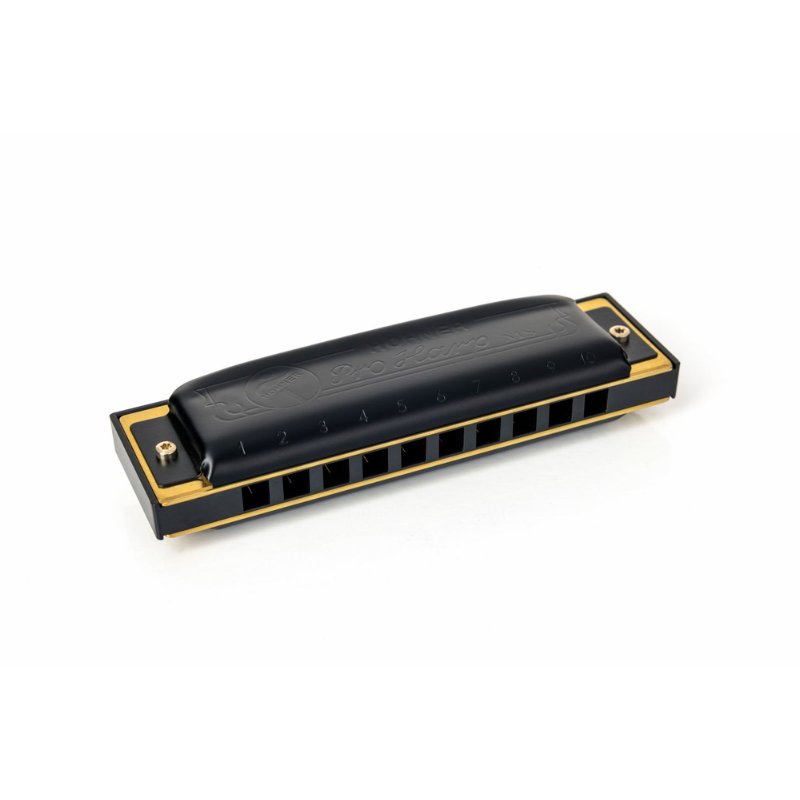 Hohner Pro Harp D-Major Harmonica - Rock Harp Design, Durable, Suitable for Beginners & Advanced Players