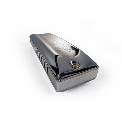 Hohner Meisterklasse AB-Major Harmonica with Chrome Plated Covers — view 2