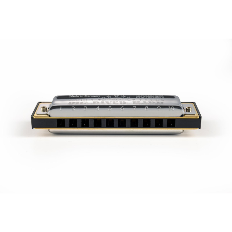 Hohner Big River Harp BB-Major Harmonica — view 2
