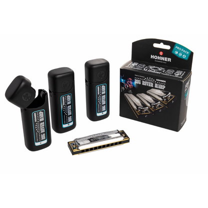 Hohner Big River Harp Pro Pack in C, G, A Major — view 2