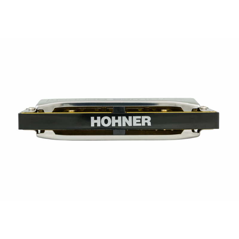 Hohner Hot Metal F-Major Harmonica — view 2